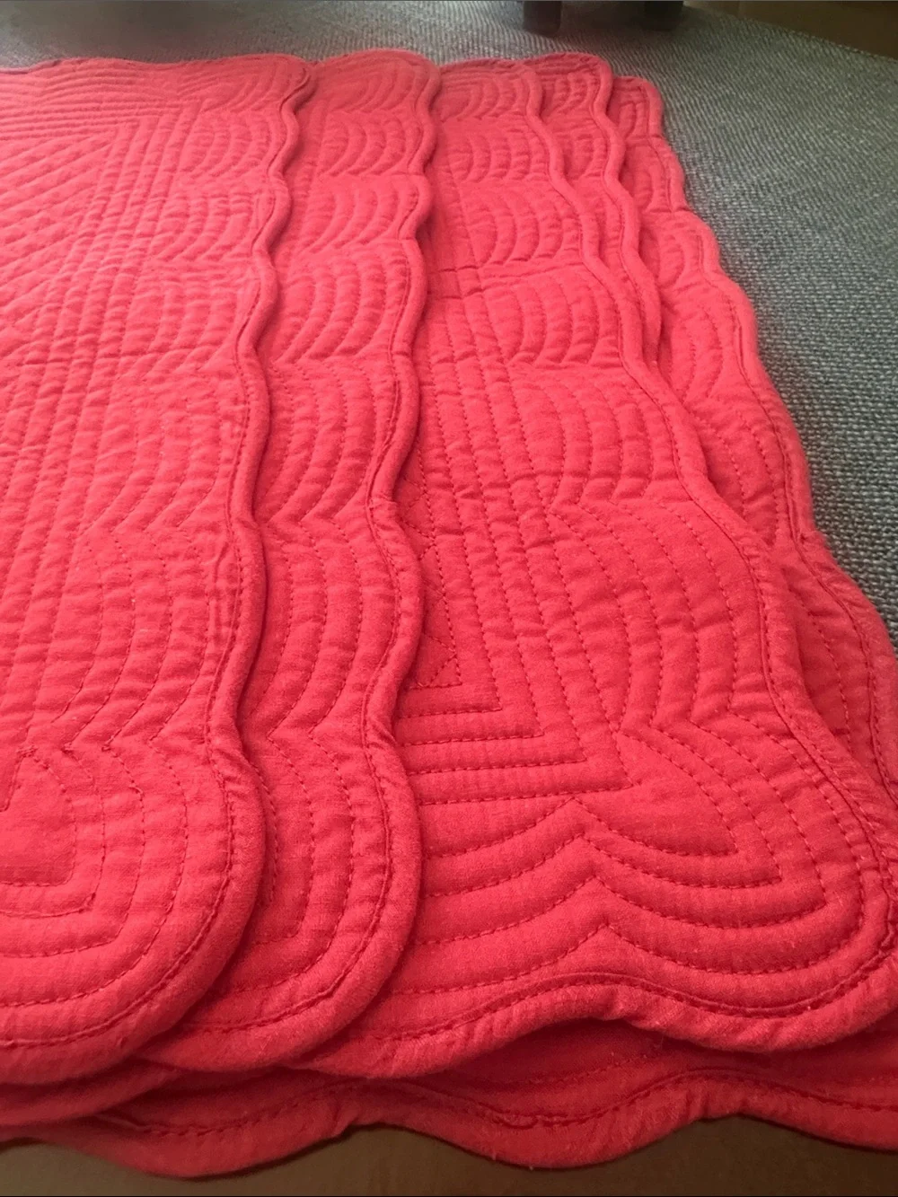 Homegoods Quilted Rectangular Placemats (5)